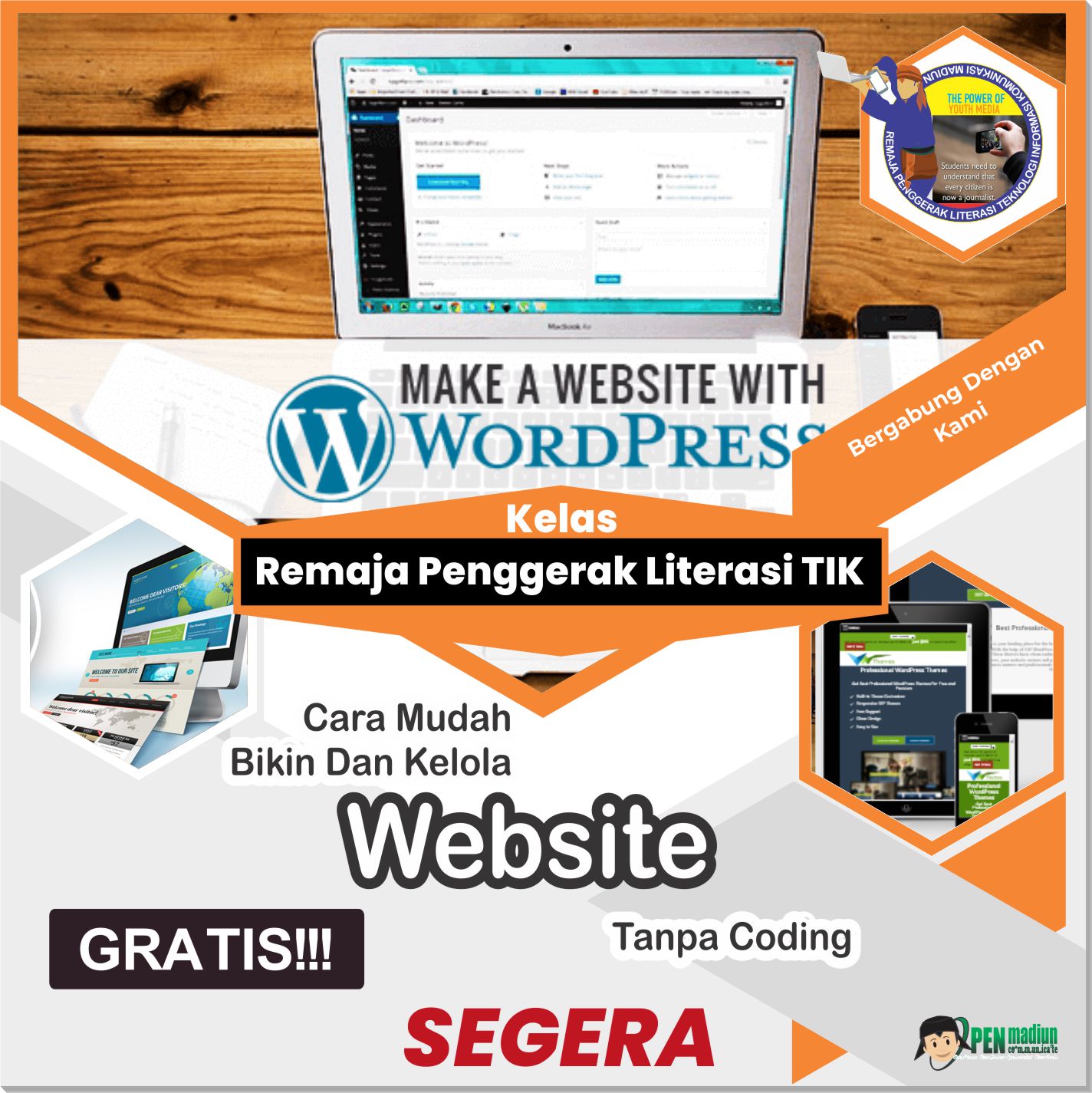 Bikin Website Tanpa Coding